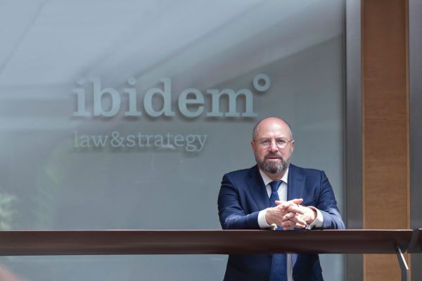 "Ibidem Abogados. Retrato Enrique Martín. Fundador"